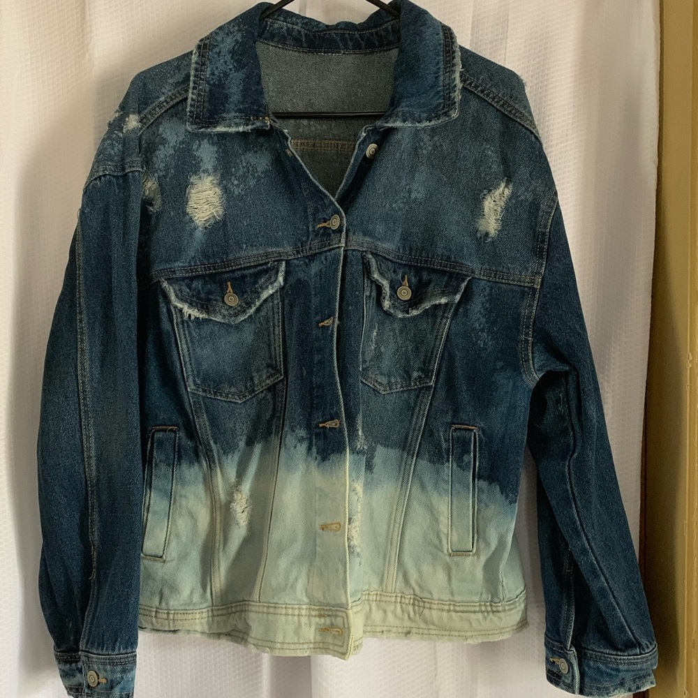 SOLD Beautiful bleached jacket